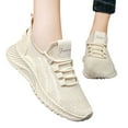 thumbnail image 2 of BadPiggies Women’s Knit Sneakers Active Cushion Breathable Tennis Gym Workout Walking Shoes, Size 6-11, 2 of 9