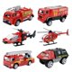 thumbnail image 1 of Vogacara Coche vehículo modelo helicópteros edificio educativo juguete para estante decoración estilo B Juguetes control de fuego 6 piezas, 1 of 1