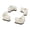 White, variant on Ageoie 4 Pcs Anti Vibration Pads for Washing Machine, Dryer Shock And Noise Cancelling Washing Machine Support Prevent Moving Shaking Walking, Grey