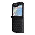 thumbnail image 4 of for Samsung Galaxy Z Flip 5 Case Luxury PU Leather Diamond Patterned Wallet Cover, Protective Phone Case Card Slots Pocket Comprehensive Protection Case for Samsung Galaxy Z Flip 5,Black, 4 of 13