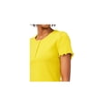 thumbnail image 3 of Riley & Rae Womens Knit Ribbed Blouse, 3 of 3