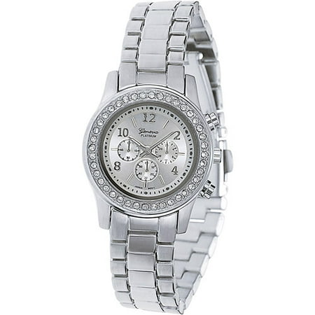 Geneva Platinum Women's Link Watch