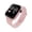Pink, variant on NovaStitch Square Large Screen Silicone Strap Digital Watch, Electronic Wristwatch with Time Year Display, Casual Sport Wrist Watch for Teens - Pink