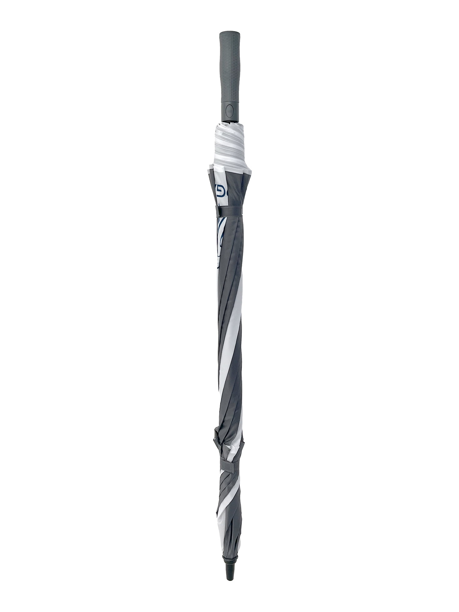 (3 pack) LPGA 68-inch Auto Open Vented Golf Umbrella, Grey/White