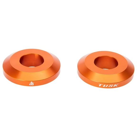 Tusk Rear Wheel Spacer Upgrade Kit Orange For KTM 450 SX-F 2013-2022
