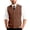 Brown, variant on Mens V Neck Knitted Sweater Vest Sleeveless Button Down Cardigan Classic Business Casual Gilet Spring Fall Beige L