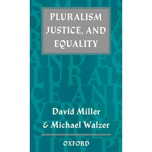 Pluralism, Justice, and Equality, (Hardcover)