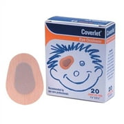 Coverlet Eye Occlusor, Regular Size, 2 Inches X 3 Inches, 20 Ea, 3 Pack