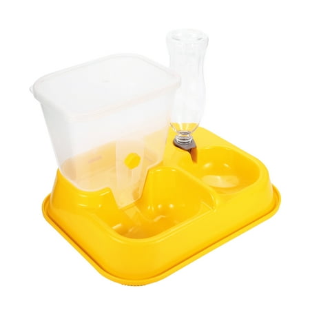 2 In1 Automatic Pet Feeders And Waterers Dog Cat Dispenser Food