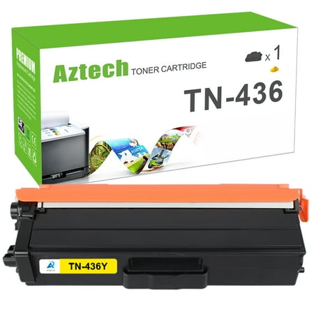 AAZTECH 1-Pack Compatible Toner Cartridge for Brother TN436 TN-436Y HL-L8360CDW / L8360CDWT / L9310CDW MFC-L8900CDW / L9570CDW Printer Ink (Yellow) price history on PriceWatchPro
