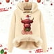 thumbnail image 2 of WILLBEST Sudadera con Capucha para Mujer, Estampado Navideño de Vaca, Cálida X-Grande, 2 of 4