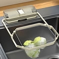 thumbnail image 3 of Kitchen Garbage Can,Sink Strainers for Kitchen Sink Kitchen Sink Garbage Filter Screen Sink Screen Floor Filter Screen Dishwashing Sink Leftover Food Clogging Rack Kitchen Sink Strainer, 3 of 5