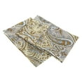 thumbnail image 2 of Superior Light Weight Microfiber, Wrinkle Resistant Printed Paisley Pillowcase Set, 2 of 2