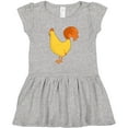 thumbnail image 3 of Inktastic Cute Yellow Chicken Girls Toddler Dress, 3 of 5