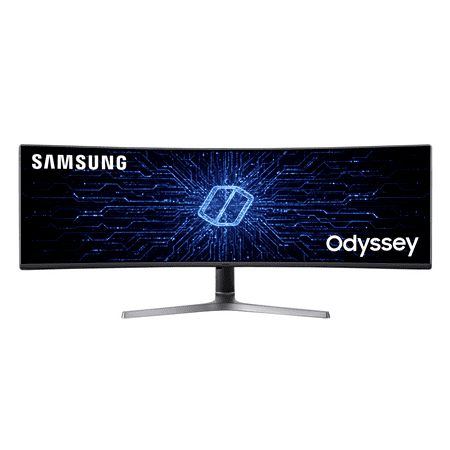 SAMSUNG 49" Class CRG9 Dual QHD (5,120 x 1,440) Curved QLED Gaming Monitor LC49RG90SSNXZA