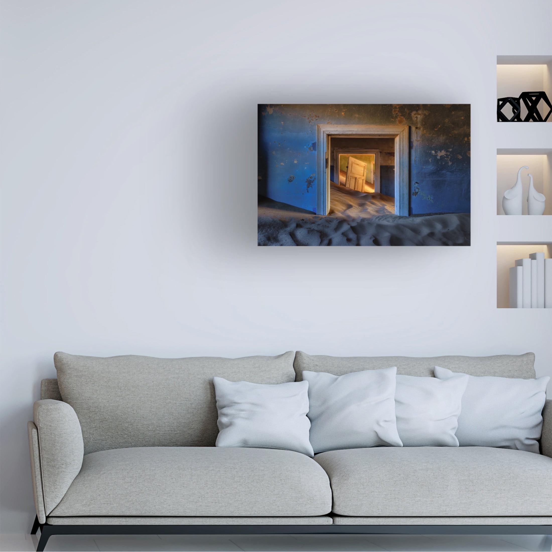Trademark Fine Art Michael Zheng Kolmannskuppe Canvas Wall Art