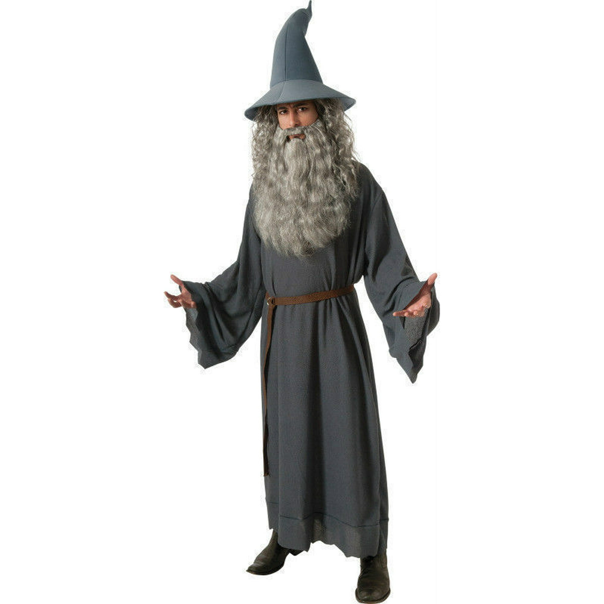 The Hobbit Gandalf Costume Adult Halloween Wizard Witch Robe Mens Movie Std  | Walmart Canada