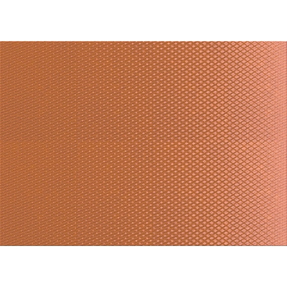 Ahgly Company Indoor Rectangle Patterned Orange Red Orange Area Rugs, 3' x 5'