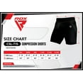 thumbnail image 7 of RDX MMA Compression Shorts, Lightweight Trunks for Kick boxing Training Cage Fighting Muay Thai BJJ Grappling and Combat Sports, Base Layer Short for Fitness Running Exercise Bodybuilding Workout, 7 of 7