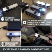 Keyport Pivot 2.0 Essential Plus Bundle (Black Aluminum) - EDC Key Organizer + Keychain Flashlight + 10-in-1 Multi-Tool All-in-One