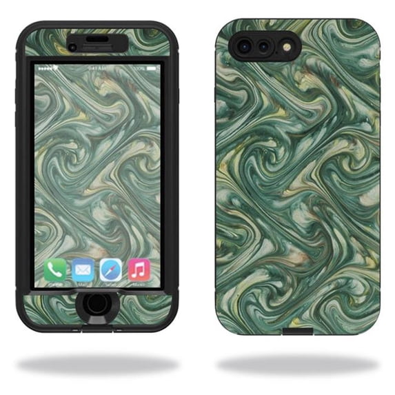 MightySkins LIFIP7PLNUD-Marble Swirl Skin for Lifeproof Nuud iPhone 7 Plus Sticker Wrap Cover Sticker - Marble Swirl