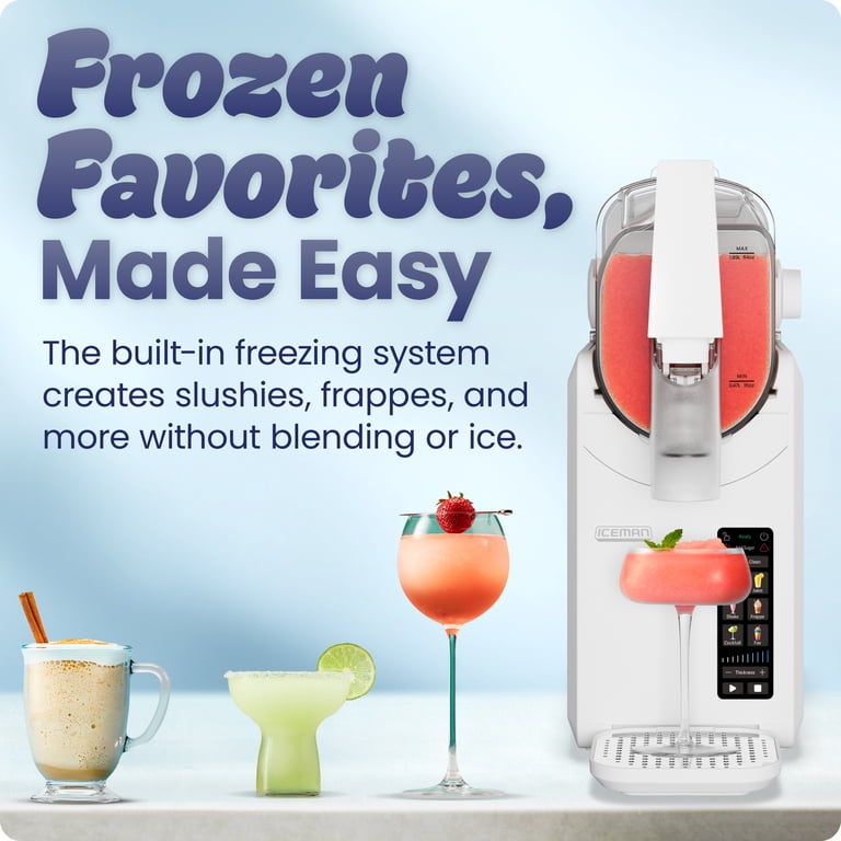 Iceman Slush-Ease Max 64 oz. Slushy Maker with Touch Controls and