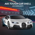 thumbnail image 2 of Coche a control remoto MIEBELY Bugatti Chiron a escala 1/24 con luz, 2 of 7