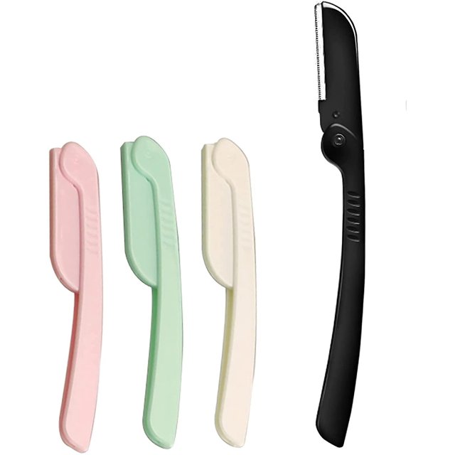 Afeitadora de cejas Brillar 4 piezas acero inoxidable Electrónica