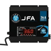 JFA 36ASCI 1800W Sci Battery Charger Bivolt LED Display Voltmeter Ammeter Slim Power Supply