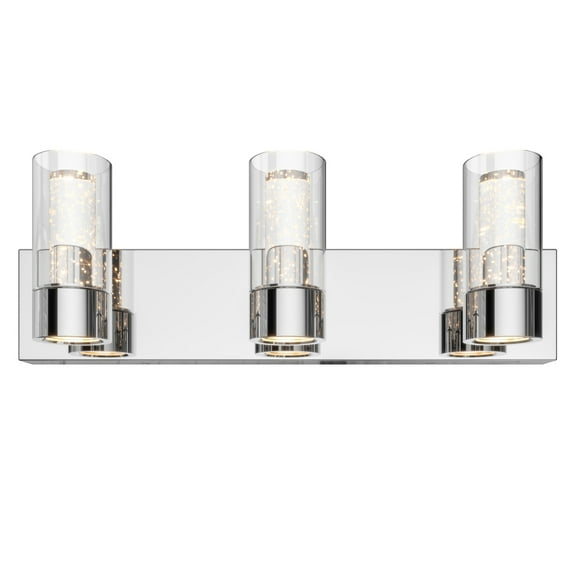 Artika Essence 3 Integrated LED Bathroom Vanity Light Fixture Chrome