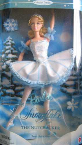 The Nutcracker BARBIE DOLL as SNOWFLAKE Classic BALLET Series COLLECTOR ...