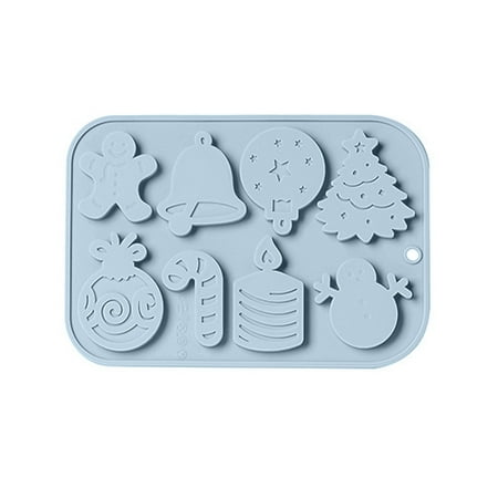

Christmas Theme Silicone Mold Fondant Cake Border Mould Chocolate Mould Cake Decor Tools Kitchen Baking Accessories