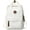White, variant on Mens Womens Canvas Laptop Backpack Travel Vintage Laptop Bag (Brown)