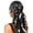 Black, variant on Silk Head Scarf-Satin Hair Scarves Silk Bandana Scarf Headscarf for Women's Fashion Scarves