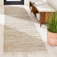 thumbnail image 2 of SAFAVIEH Vintage Leather Christal Solid Runner Rug, Beige, 2'3" x 9', 2 of 8