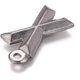 thumbnail image 3 of 5 colgantes con la letra X, de acero inoxidable 304. Colgantes con la letra X del alfabeto. Colgante decorativo de metal., 3 of 3