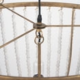 thumbnail image 6 of Mercana Rhone Gold Metal And Wood Beaded Chandelier, 6 of 11