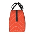 thumbnail image 2 of Lsque Salmon Fish Meat Pattern Lunch Bag Women/Men Insulated Lunch Box,Small Leakproof Cooler Food Lunch Containers Reusable High Capacity Lunch Tote Bags, 2 of 6