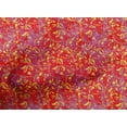 thumbnail image 4 of oneOone Cotton Poplin Red Fabric Batik Craft Projects Decor Fabric Printed By The Yard 42 Inch Wide, 4 of 4