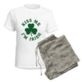 thumbnail image 5 of CafePress - Kiss Me I'm Irish Women's Light Pajamas - Women's Short Sleeve Print T-Shirt and Pants Light Cotton Pajama Set, 5 of 7