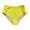 Yellow, variant on Sngxgn Womens High Waisted Bikini Bottoms Shorts Brief Panty(Black,S)