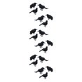 thumbnail image 2 of Shengyu Halloween Party Decoration - Clear Texture And Festive Ambiance Simulation Crow Six piece set 3Set, 2 of 6