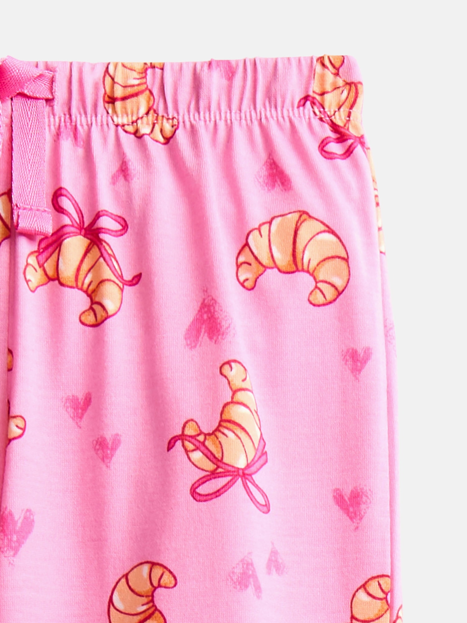 Wonder Nation Girls Sleep Pants and Shorts, 2-Pack, Sizes 4-18
