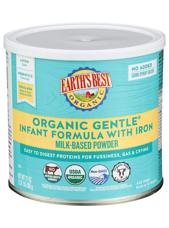 Earth's Best Baby Formula in Baby Formula