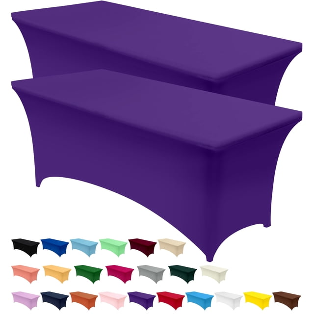 Mantel Ajustable Utopia Kitchen Spandex 183x76x76 cm Morado