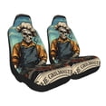 thumbnail image 2 of Cauagu Skeleton Chef BBQ Scene Print Car Seat Covers,Universal Automotive Seat Covers Car Seat Protectors Easy to Install Car Cover Car Accessories Auto rucks Van & SUV-1, 2 of 9
