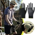 thumbnail image 3 of Virmaxy 3 Pairs Of Horticultural Gloves, Nylon Palm Coating, Dip Coating, Anti-Skid, Garden Electronic Working Gloves, 3 of 8