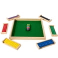 thumbnail image 1 of Shut The Game: juego de mesa de dados de madera, juego de cuatro cartas, juego de dados de madera mejorado para 2-4 jugadores, juego de mesa para fiestas en casa, 1 of 1