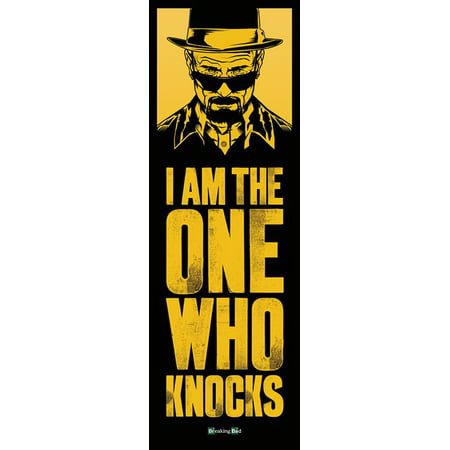 Breaking Bad - TV Show Door Poster / Print (Heisenberg: I AM THE ONE WHO KNOCKS) (Size: 21
