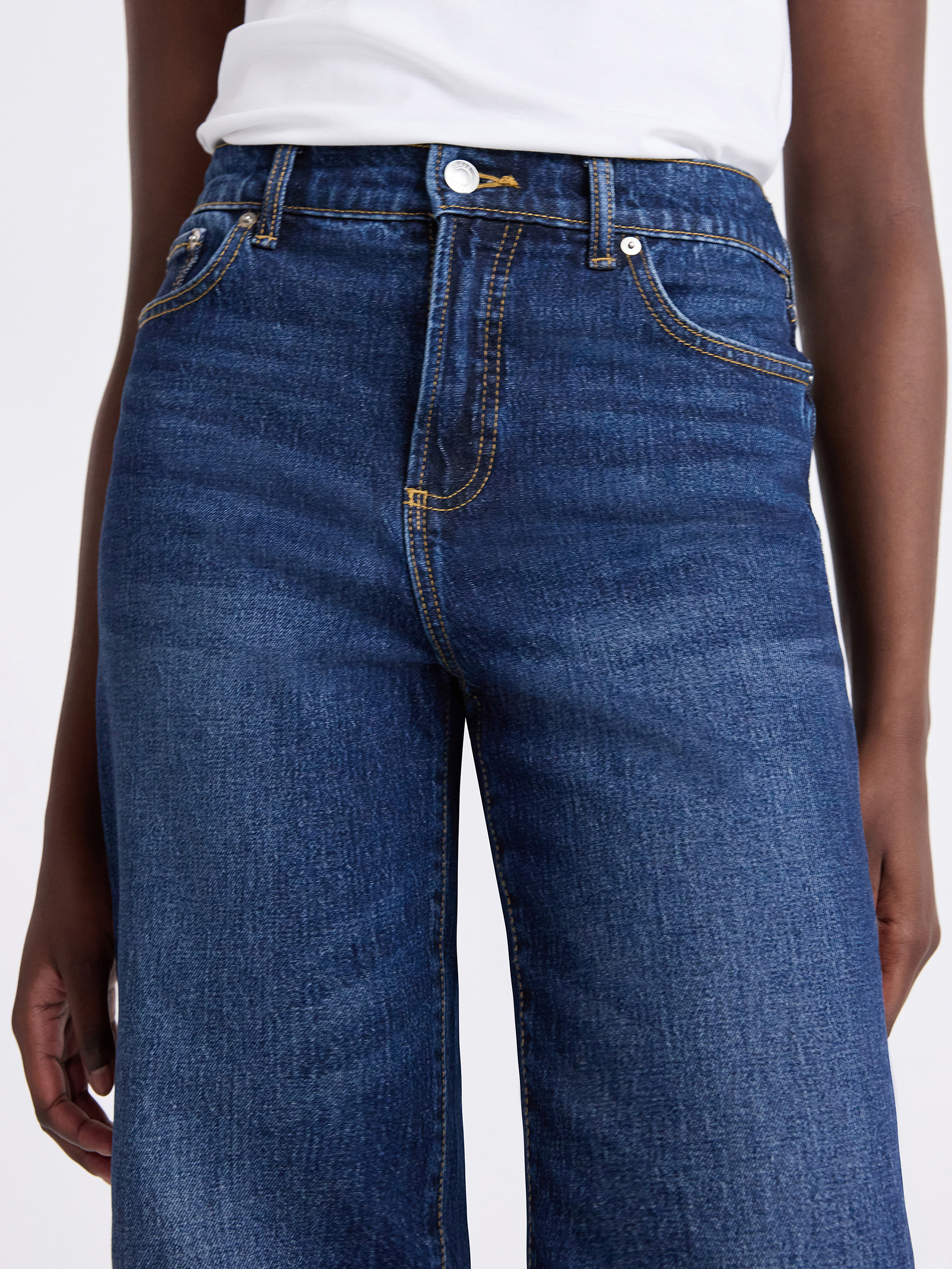 Free Assembly Women's Midrise Relaxed Ankle Jeans, 27.5" Inseam Sizes 0-18